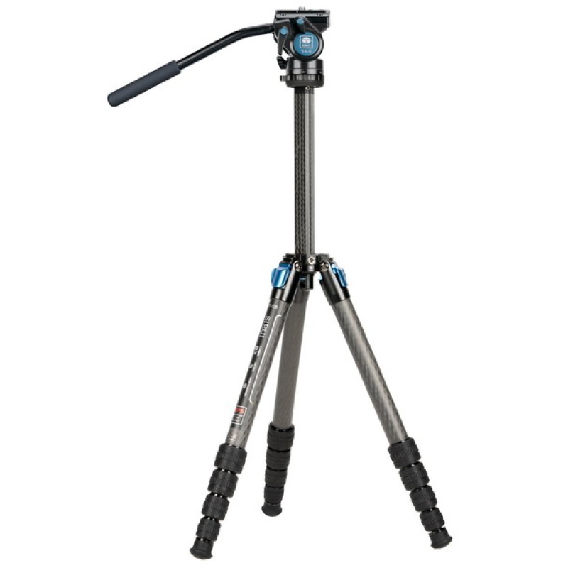 Sirui ST-125 carbon statief met VA-5X balhoofd voor video en fotografie