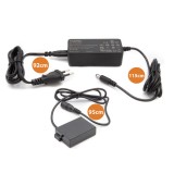 Adaptateur secteur ACK-E8 compatible avec Canon - avec batterie factice