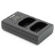 ChiliPower LP-E6P Canon USB Duo Kit - set d'accus pour appareil photo avec chargeur double - Image 4
