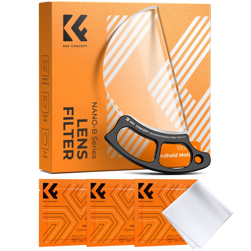 K&F Concept 100mm handheld Motion Blur Smear Filter