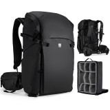 Sac à dos photo K&F Concept 30L - noir avec compartiment ordinateur portable 15 pouces