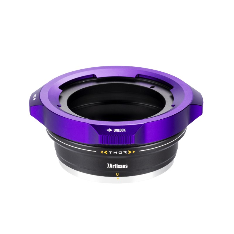 7Artisans PL 4 in 1 Lens Adapter E/L/RF/Z Mount Paars