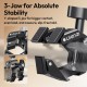 Ulanzi CO78 pince super clamp 3 points avec bras magique pour caméra et accessoires - Image 10