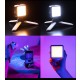 Ulanzi VL49 RGB lampe LED vidéo multicolore avec batterie 2000mAh - blanc - Image 2