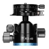 Sirui KS-40 rotule ball low-gravity avec fixation rapide Arca-Swiss pour photographie professionnelle