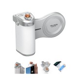 Telesin Master Grip blanc avec powerbank 3200mAh pour iPhone 17/16/15/14/13/12