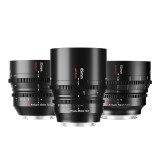 7Artisans Cine Kit 35+50+85mm T2.0 pour Nikon Z-Mount - kit de trois objectifs cinéma professionnels