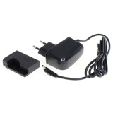 Adaptateur secteur ACK-E10 compatible avec Canon - avec batterie factice pour EOS 1100D, 1200D, 1300D, 2000D