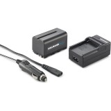 Cullmann NP-F750 CUpower BA 4400S kit avec batterie, chargeur et adaptateurs