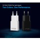 Platinum GaN PD20W adaptateur secteur plat noir 1x USB-C PD3.0 QC3.0 - Image 2