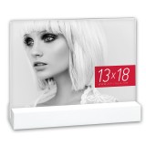 Zep Acryl AQ657W Dresda cadre photo blanc 13x18 cm