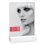 Cadre photo Zep EQ46WH Dresda blanc vertical 10x15 cm