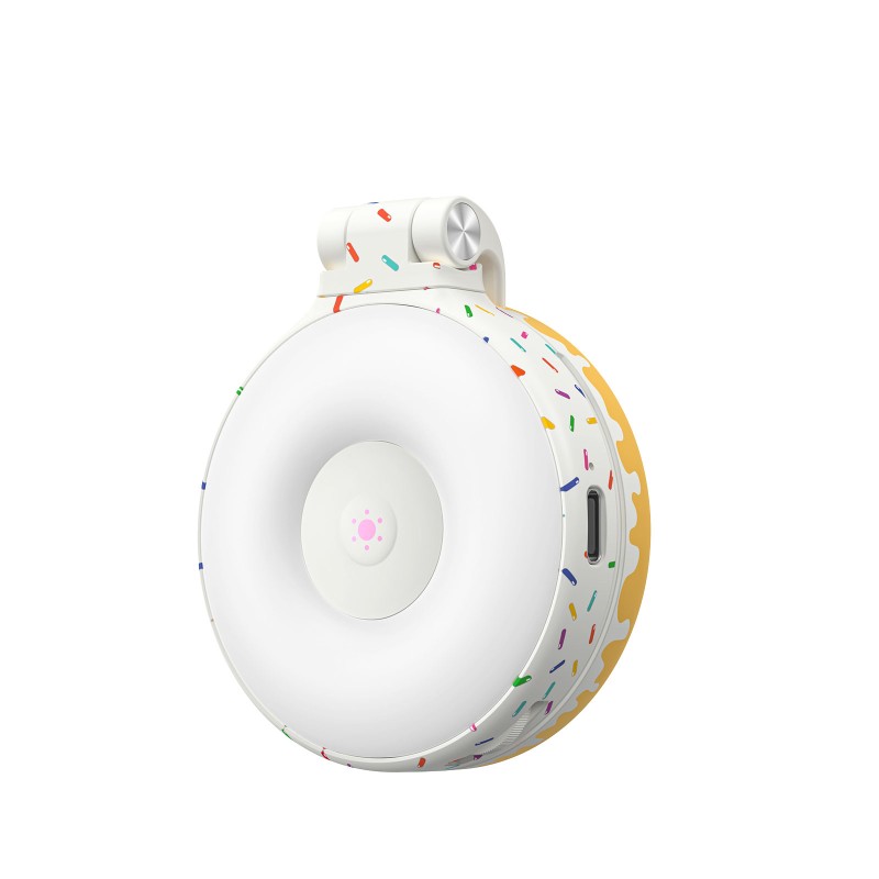 Telesin magnetische selfie ring light RGB donut met MagSafe en 360&deg; draaibare arm