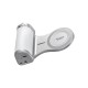 Telesin Master Grip blanc pour iPhone avec lampe flash magnétique kit - Image 4