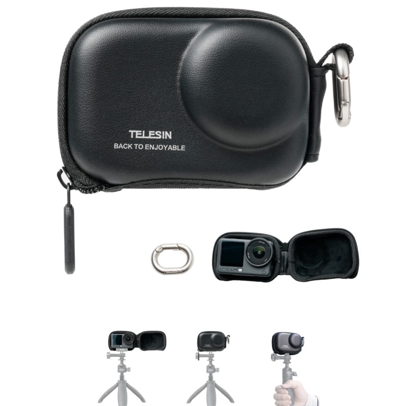 Telesin opbergtas met statief-opening - DJI Osmo Action 6/5 afbeelding