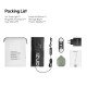 Ulanzi UA50 tube light gonflable 50W bi-couleur 2700K-6500K avec alimentation secteur 230V - Image 2