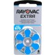 Rayovac pack économique piles pour appareils auditifs type 675 (bleu) 20 x 6 pièces avec stylo magnétique gratuit - Image 2