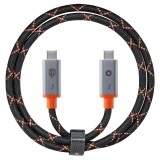 Jupio x Pr1meGear câble Thunderbolt 4 75 cm USB-C vers USB-C 40Gb/s 240W PD