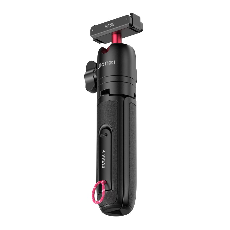 Ulanzi MT55 SnapGo selfiestick statief voor DJI Action 6/Nano met rugzakbevestiging