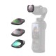 Telesin kit de filtres CPL+ND+Black Mist pour Insta360 Luna Pro - ensemble professionnel de 3 filtres pour vidéographie créative - Image 9