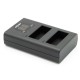 Chargeur double pour batteries Fujifilm NP-W126 / NP-W126S - compact et polyvalent - Image 2