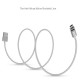 Wsken X-Cable mini 2 Premium câble micro USB magnétique avec indicateur LED et gaine en nylon - Image 3