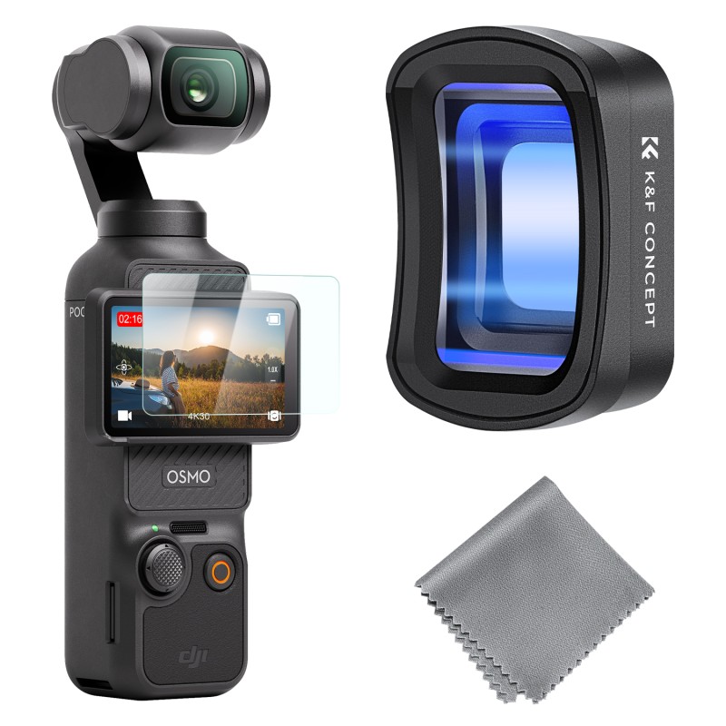 K&F Concept 1.2X Anamorphic lens voor DJI Osmo Pocket 3