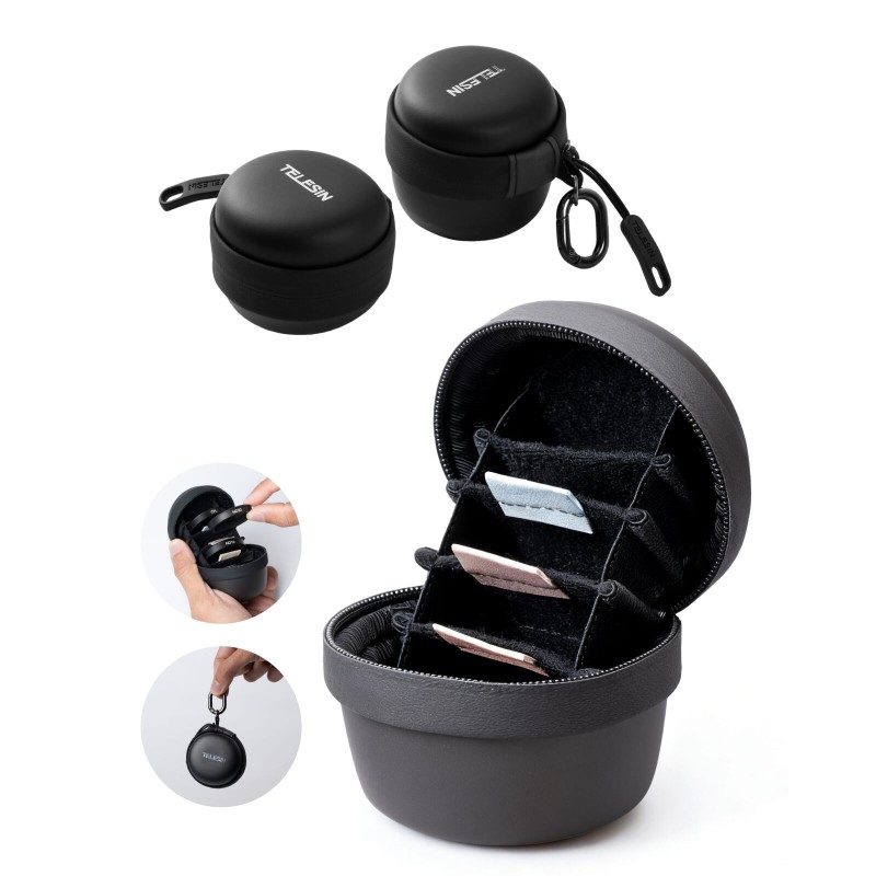 Telesin Action Camera Filter Case voor 6 filters