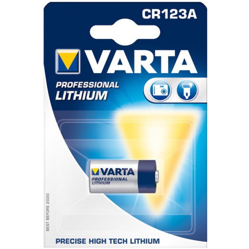 Varta Professional Photo Lithium batterij - CR123A