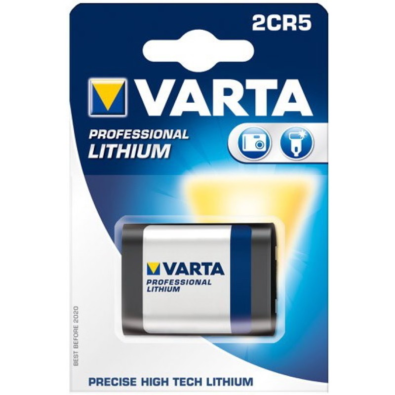 Varta Professional Photo Lithium batterij - 2CR5