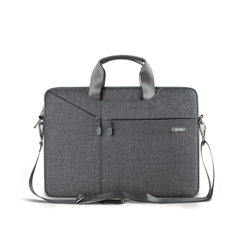 WiWu zakelijke laptoptas Commuter 15.6" - Grijs