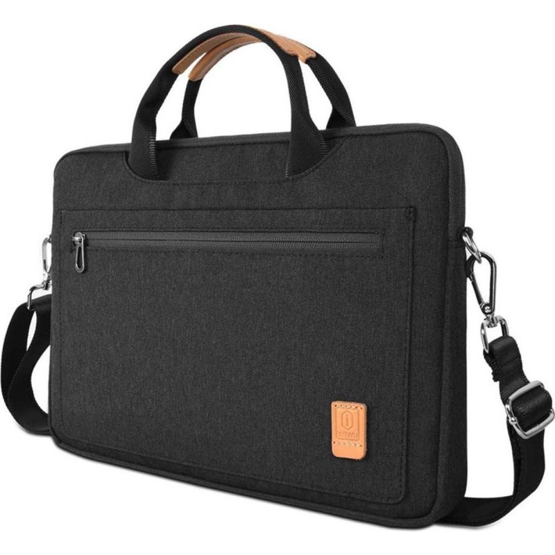 WiWu Pioneer laptoptas met schouderband 14 inch - Zwart