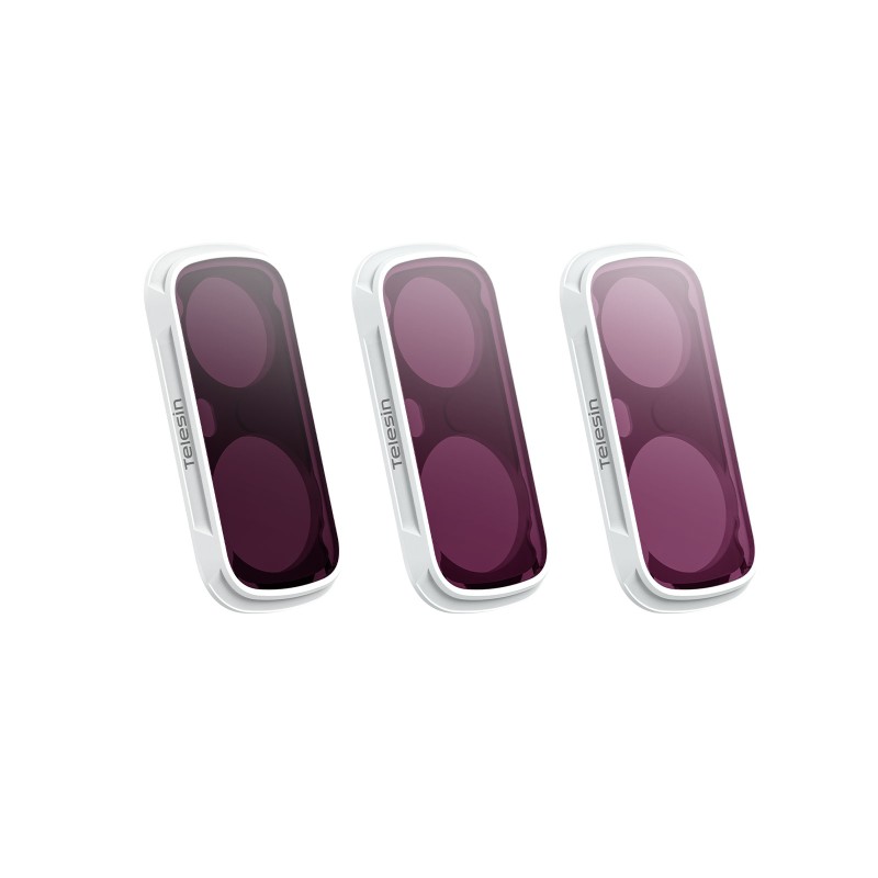 Telesin filter-kit ND4+ND16+ND64 voor Insta360 Luna Ultra