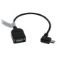 OTB Câble adaptateur micro-USB OTG avec angle 90 degrés pour smartphones et tablettes - Image 1