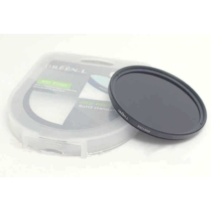 Green.L ND1000 grijsfilter - 10-stops - 62mm