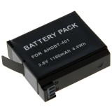 Batterie compatible GoPro Hero4 AHDBT-401 1160mAh lithium-ion