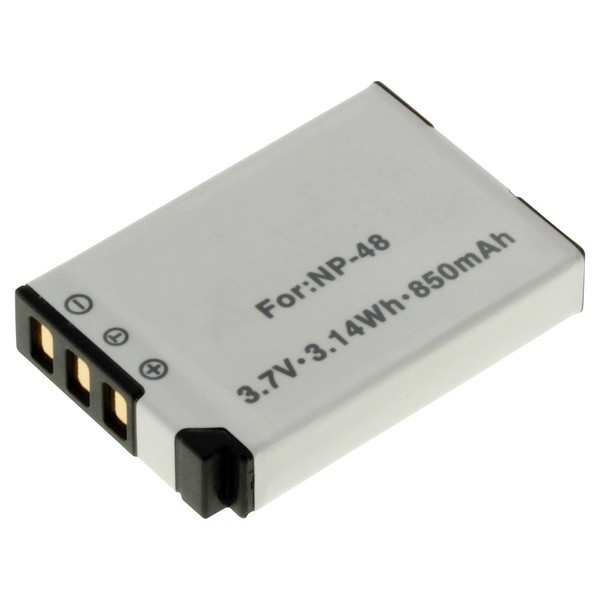 Batterie d'appareil photo NP-48 compatible avec Fujifilm, lithium-ion 850mAh