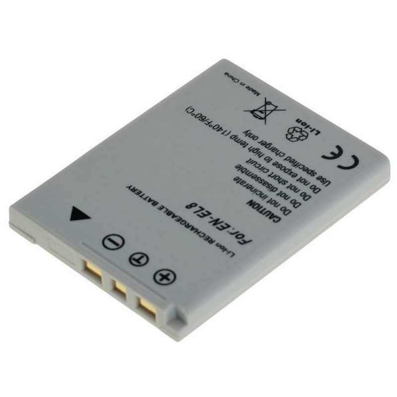 Camera accu voor Nikon Coolpix S50c