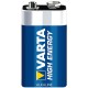 Varta High Energy 9V pile alcaline haute performance pour appareils énergivores - Image 2