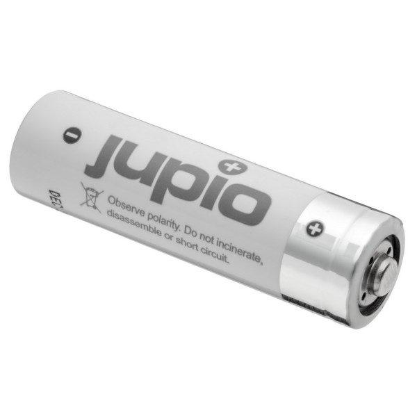 Jupio piles lithium AA 1,5V haute performance - pack de 4