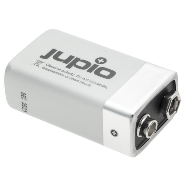 Jupio 9V lithium batterijen 1200mAh - pack de 5 pour détecteurs de fumée
