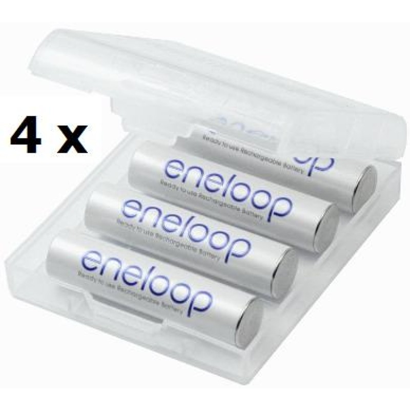 16 x AAA Panasonic Eneloop batterijen - 750mAh
