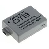 Batterie d'appareil photo OTB LP-E5 pour Canon - lithium-ion 1080mAh