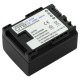Batterie OTB BP-808 pour Canon - lithium-ion 890mAh avec indicateur de charge - Image 1