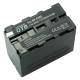 OTB NP-F960 batterie d'appareil photo lithium-ion 6600mAh pour Sony - Image 2