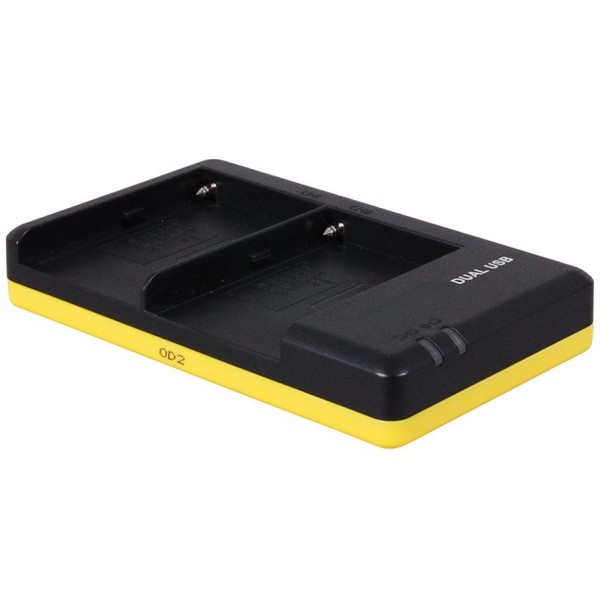 Chargeur double pour batteries Sony NP-F750, NP-F960, NP-F970 - compact et polyvalent