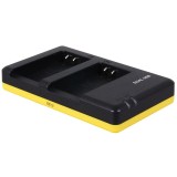 Dubbelladdare för 2 batterier Nikon EN-EL20 / EN-EL20a