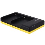 Dubbelladdare för 2 batterier Sony NP-FM500H