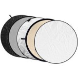 Godox réflecteur 5-en-1 soft gold, silver, black, white, translucent - 110cm