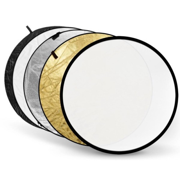 Godox réflecteurs 5-en-1 gold, silver, black, white, translucent - 60cm